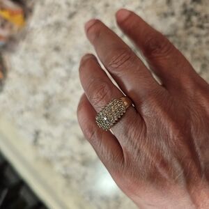 14k gold diamond ring